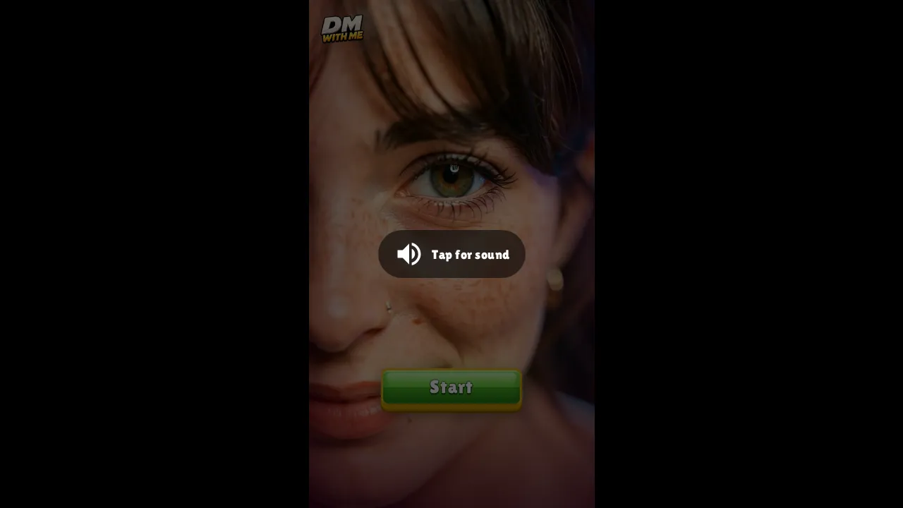 Screenshot of DM with Me website