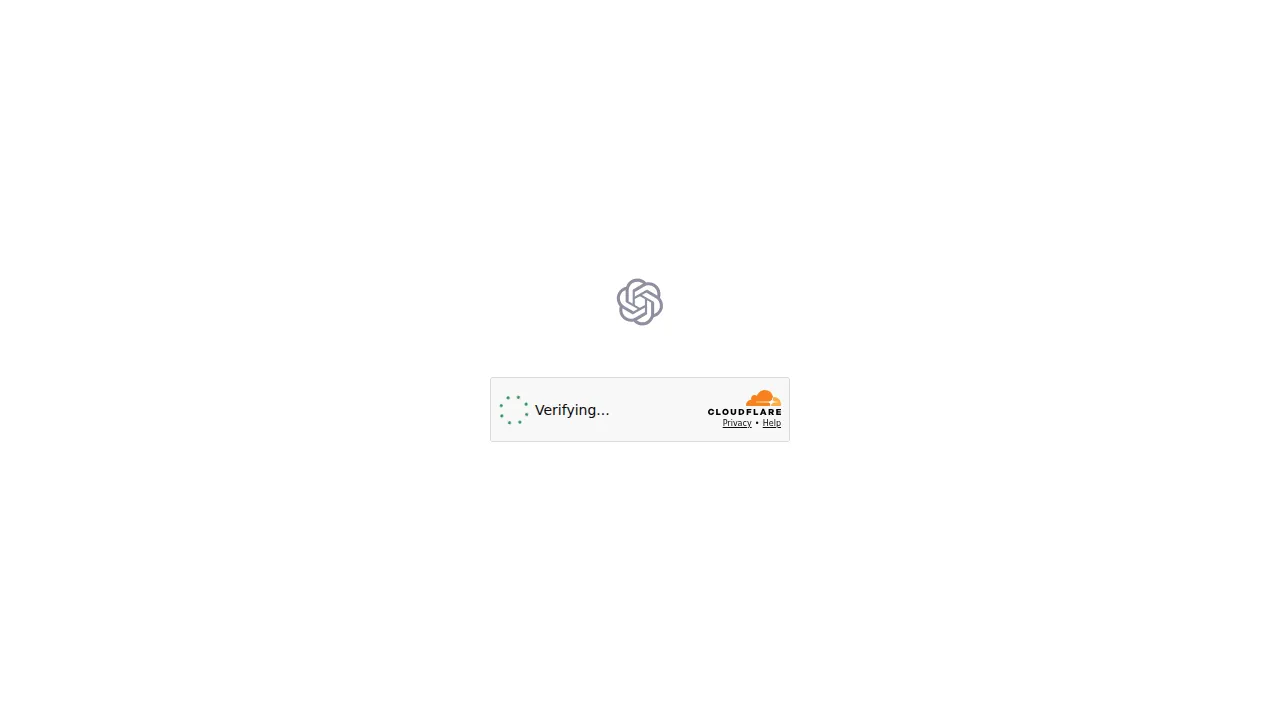 Screenshot of ChatGPT website